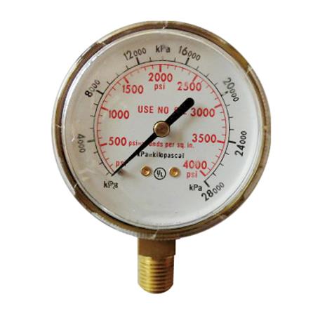 Y53徑向壓力表（旋蓋）螺紋NPT1/4